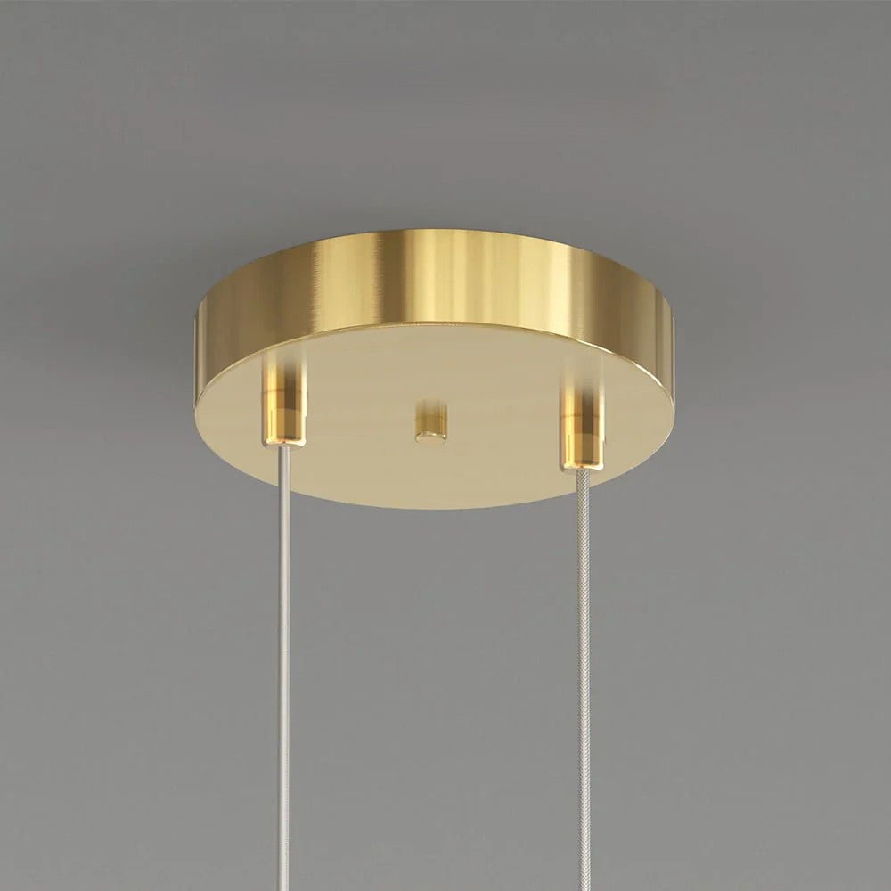 Lampa wisząca LED z podwójnym pierścieniem