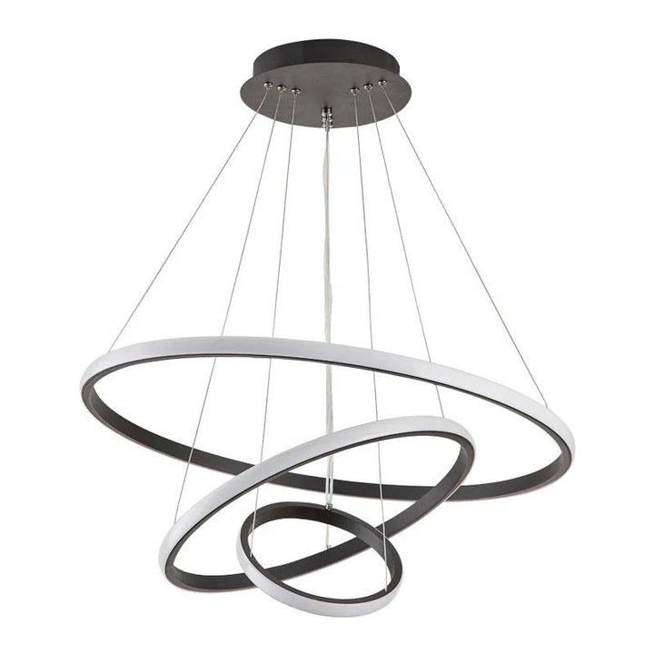 Lampa wisząca LED z wieloma pierścieniami