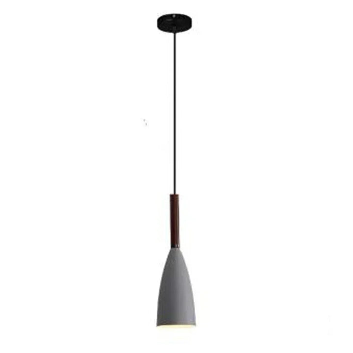 Lampa wisząca z cienkimi kloszami na pasku