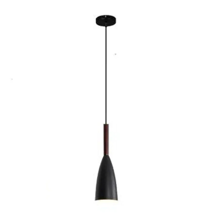 Lampa wisząca z cienkimi kloszami na pasku