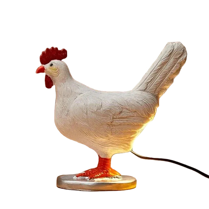 Lampka nocna LED z figurką kury