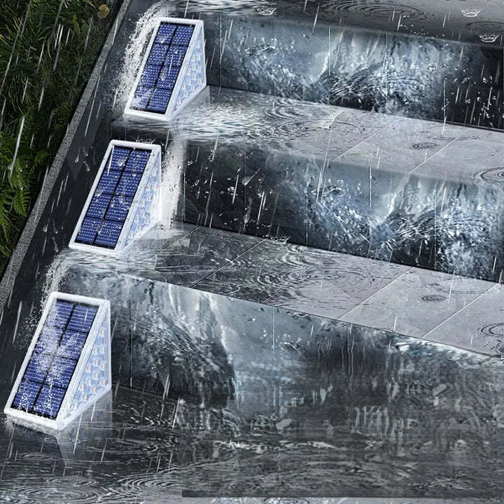 Lampy schodowe LED zasilane energią słoneczną