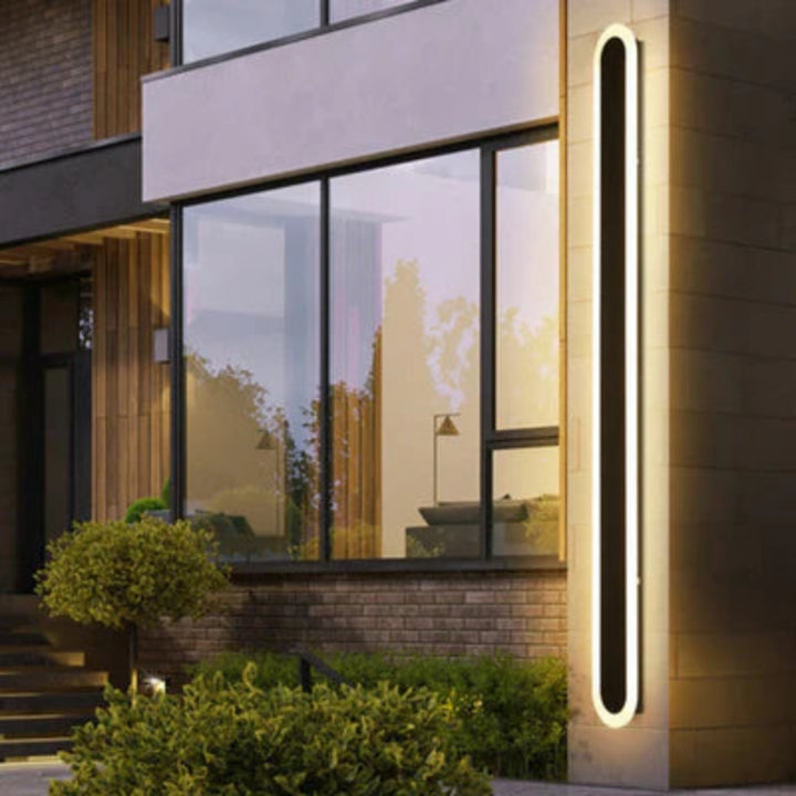 Liniowa lampa ścienna zewnętrzna LED