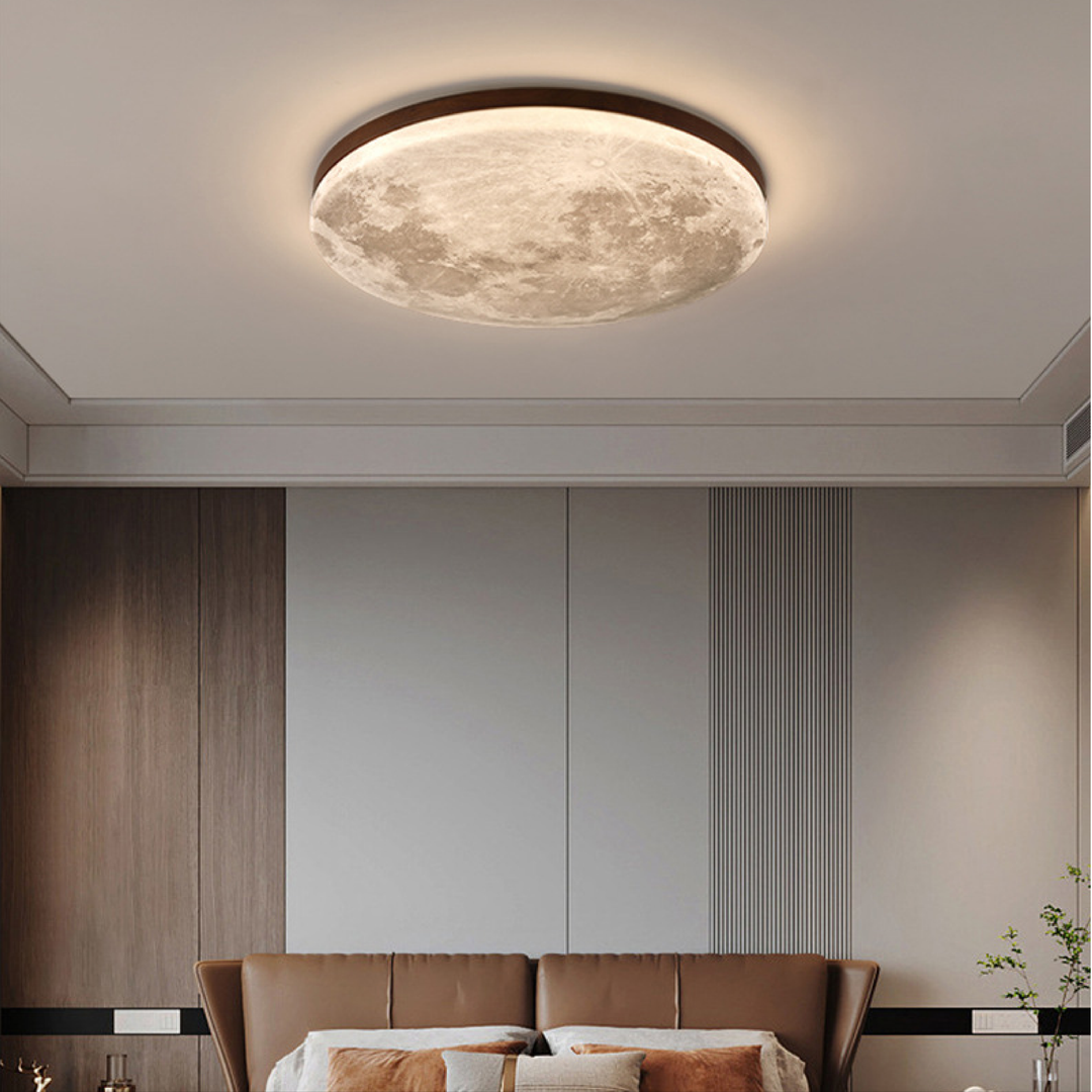 Lampa sufitowa LED księżyc plafon do pokoju dziecięcego i sypialni