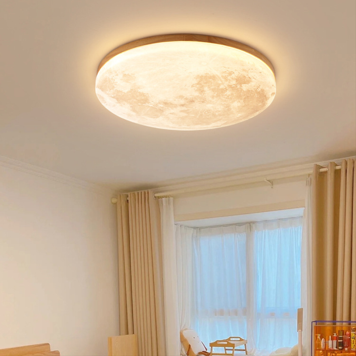 Lampa sufitowa LED księżyc plafon do pokoju dziecięcego i sypialni
