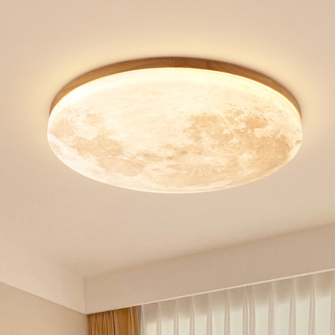 Lampa sufitowa LED księżyc plafon do pokoju dziecięcego i sypialni