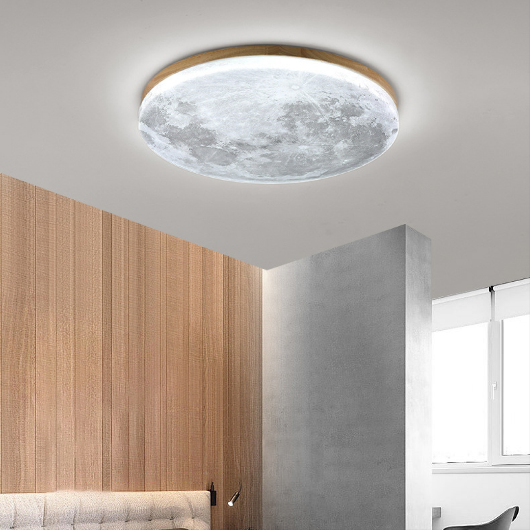 Lampa sufitowa LED księżyc plafon do pokoju dziecięcego i sypialni
