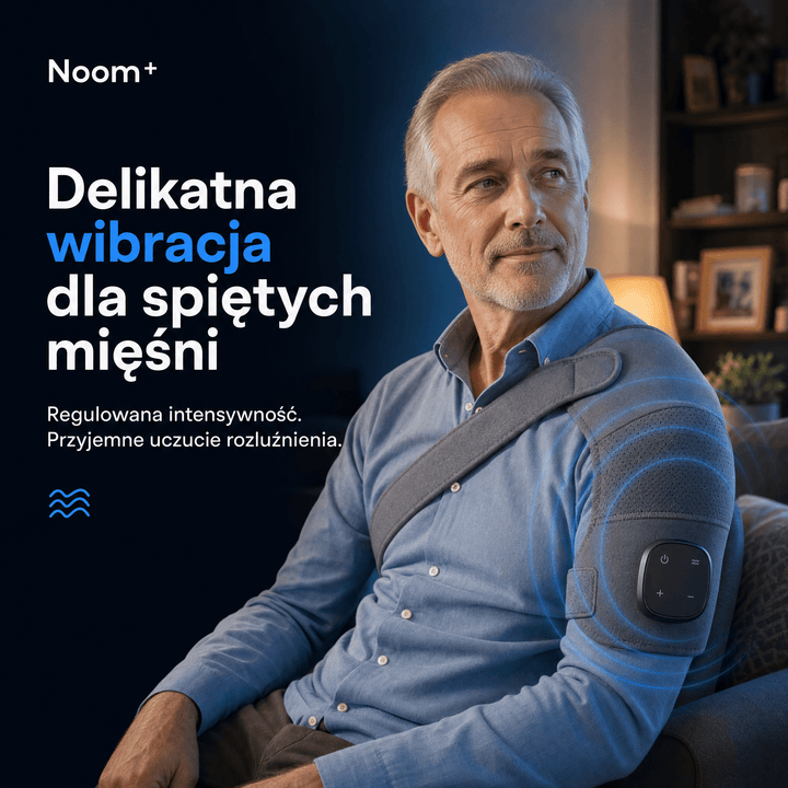 Masażer barku i ramienia elektryczny z funkcją kompresji