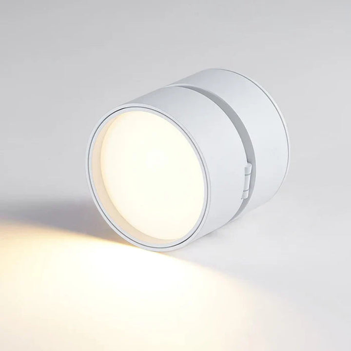 Oprawa sufitowa LED montowana na powierzchni z głowicą obrotowo-uchylną