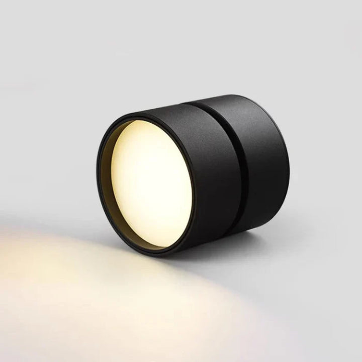 Oprawa sufitowa LED montowana na powierzchni z głowicą obrotowo-uchylną