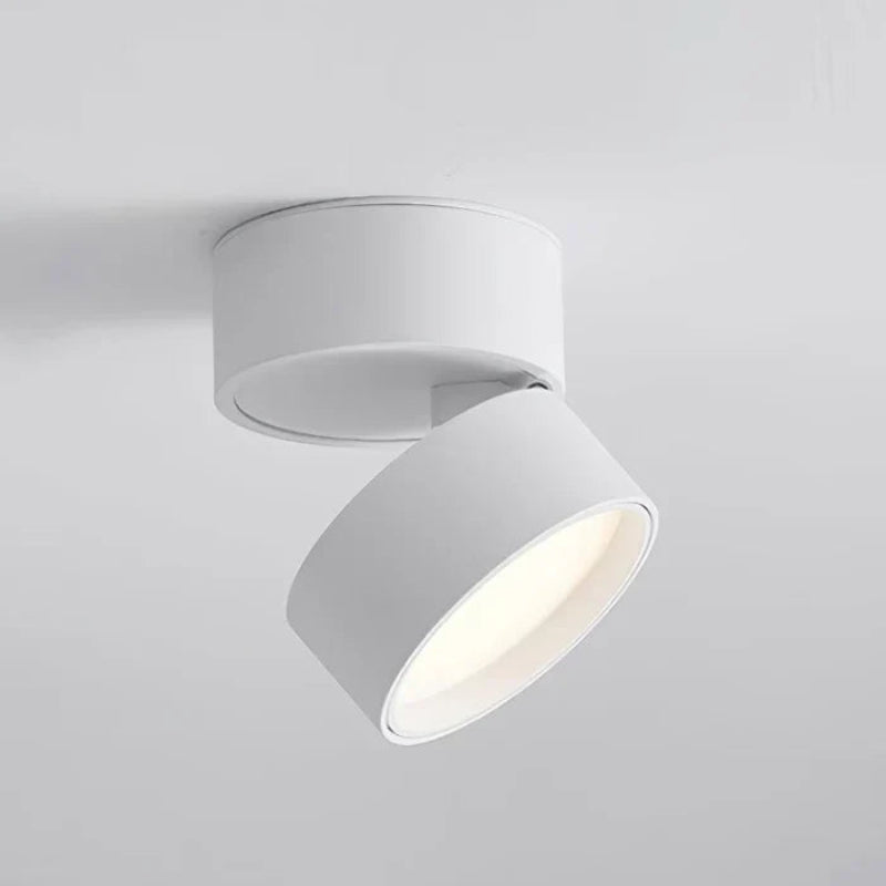 Oprawa sufitowa LED montowana na powierzchni z głowicą obrotowo-uchylną
