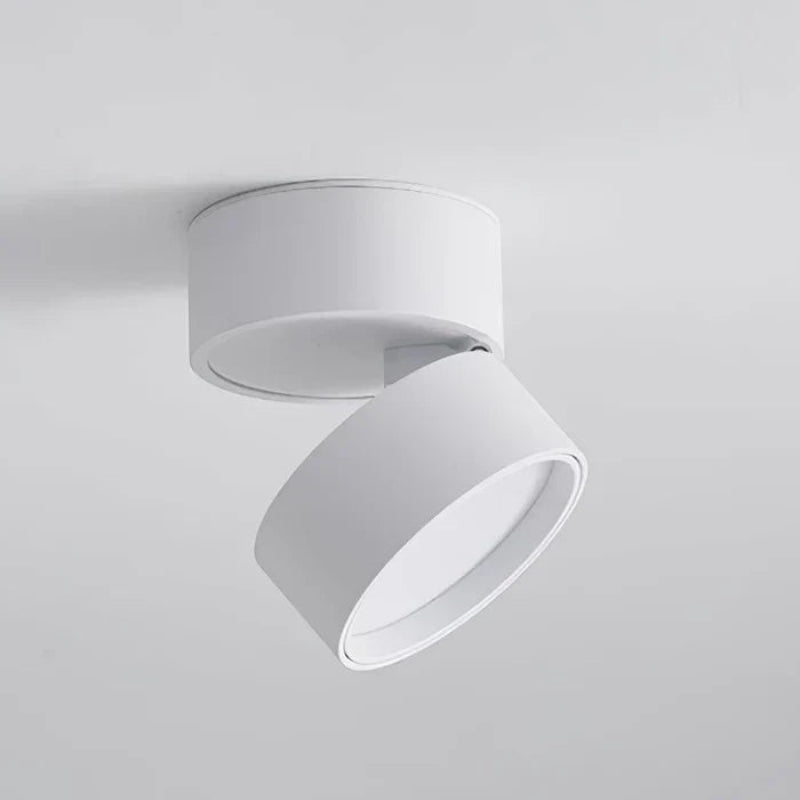 Oprawa sufitowa LED montowana na powierzchni z głowicą obrotowo-uchylną