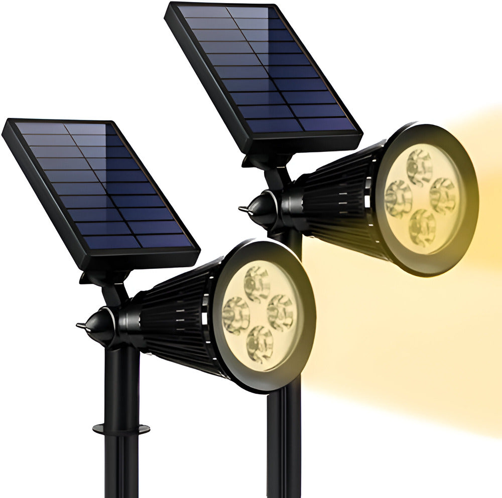 Reflektor solarny LED regulowany IP65 do ogrodu i na elewację
