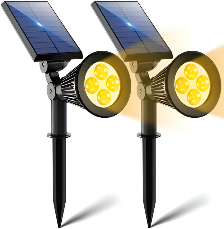 Reflektor solarny LED regulowany IP65 do ogrodu i na elewację