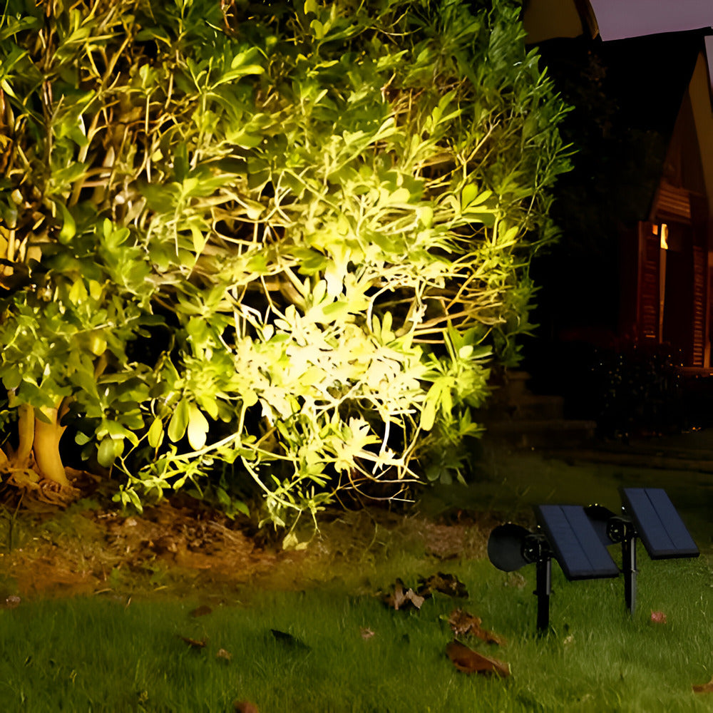 Reflektor solarny LED regulowany IP65 do ogrodu i na elewację