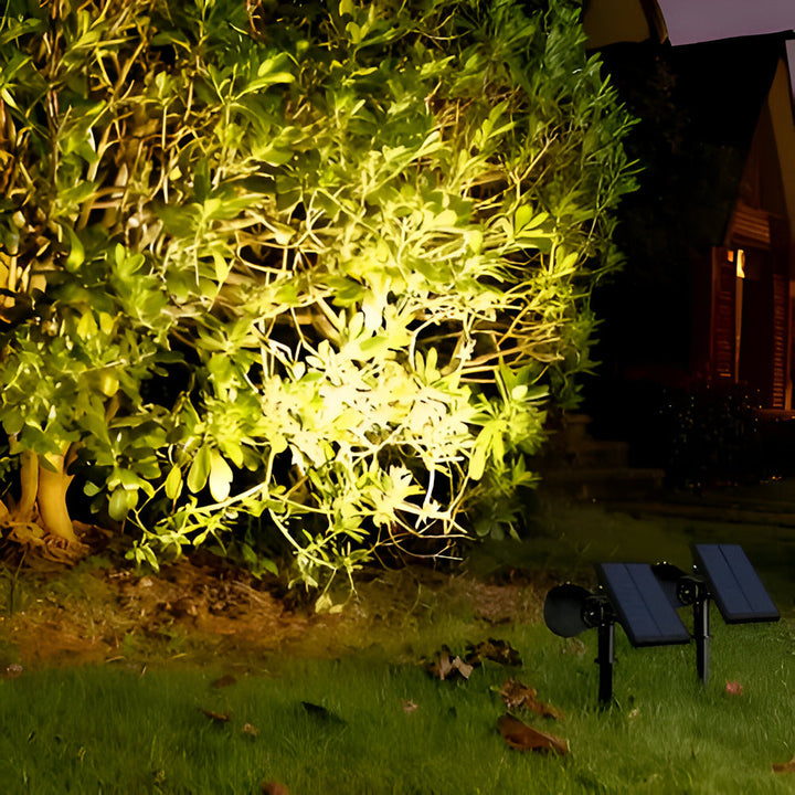 Reflektor solarny LED regulowany IP65 do ogrodu i na elewację