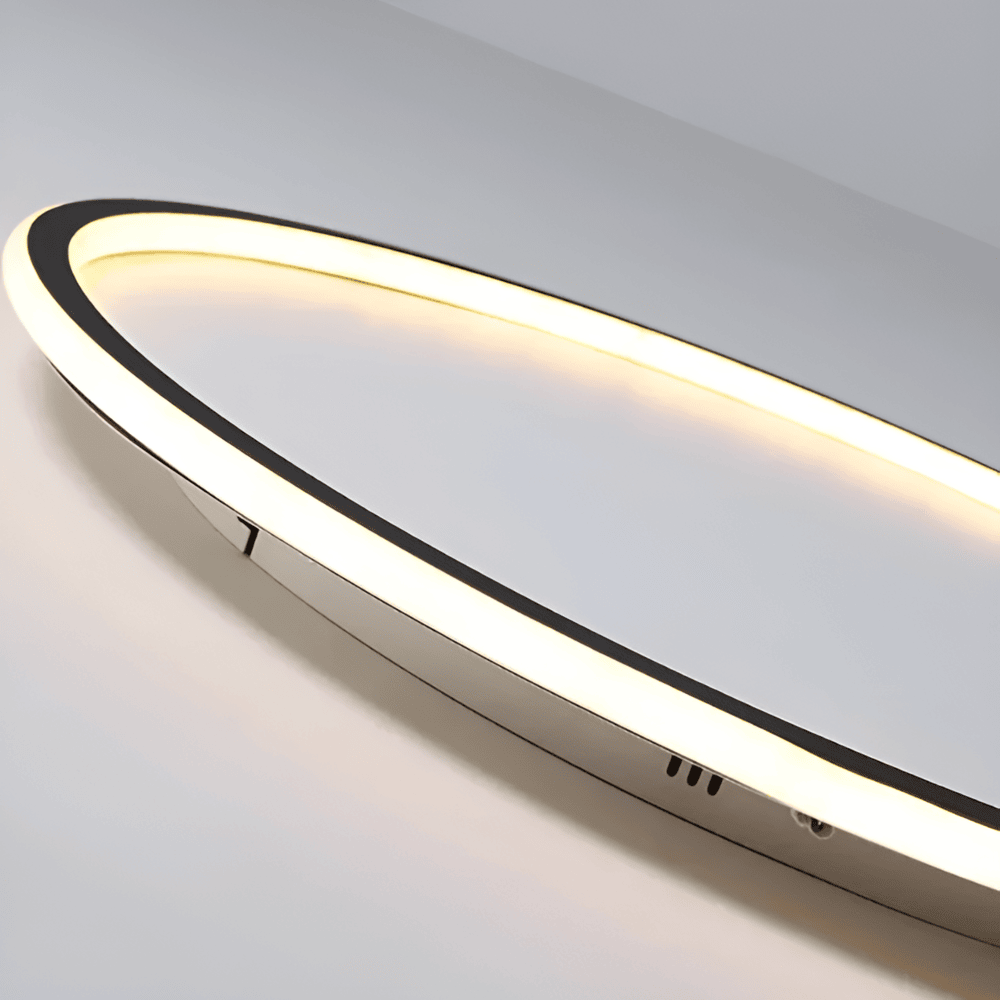 Lampa sufitowa LED ściemniana okrągła do salonu i sypialni