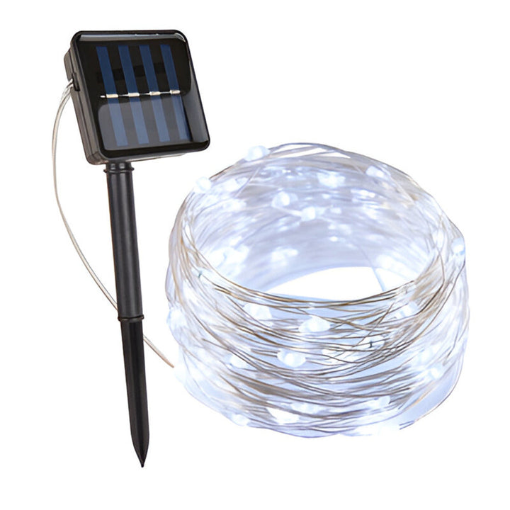 Girlanda świetlna solarna LED do ogrodu i na taras