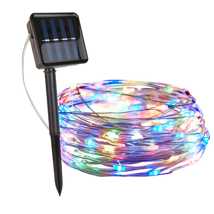 Girlanda świetlna solarna LED do ogrodu i na taras