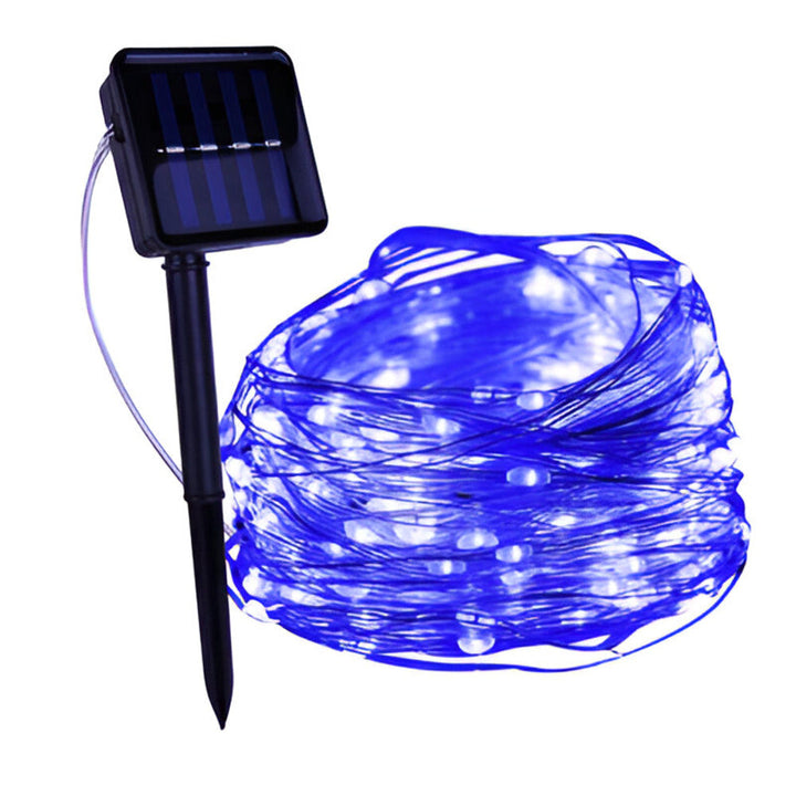 Girlanda świetlna solarna LED do ogrodu i na taras