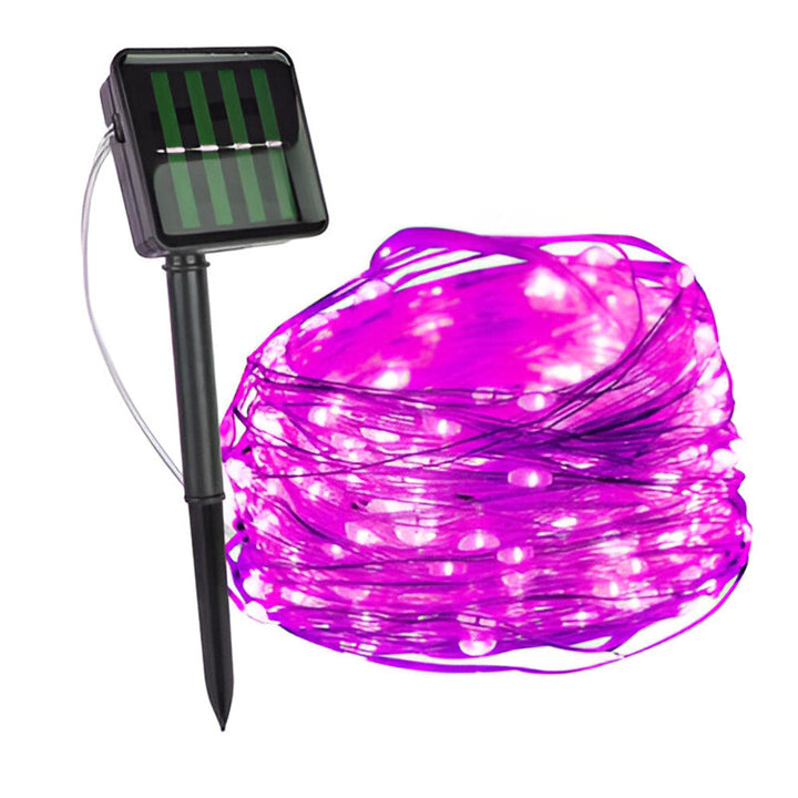 Girlanda świetlna solarna LED do ogrodu i na taras