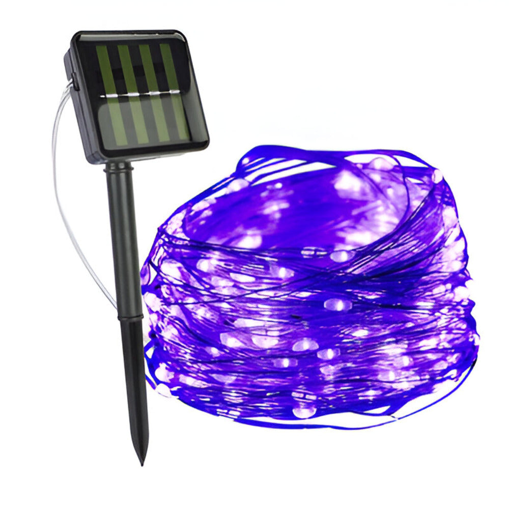 Girlanda świetlna solarna LED do ogrodu i na taras