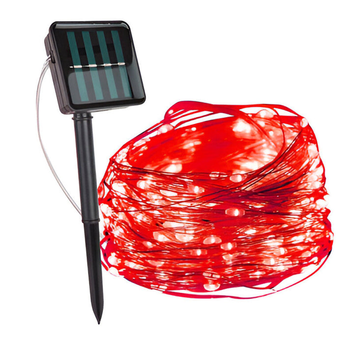 Girlanda świetlna solarna LED do ogrodu i na taras