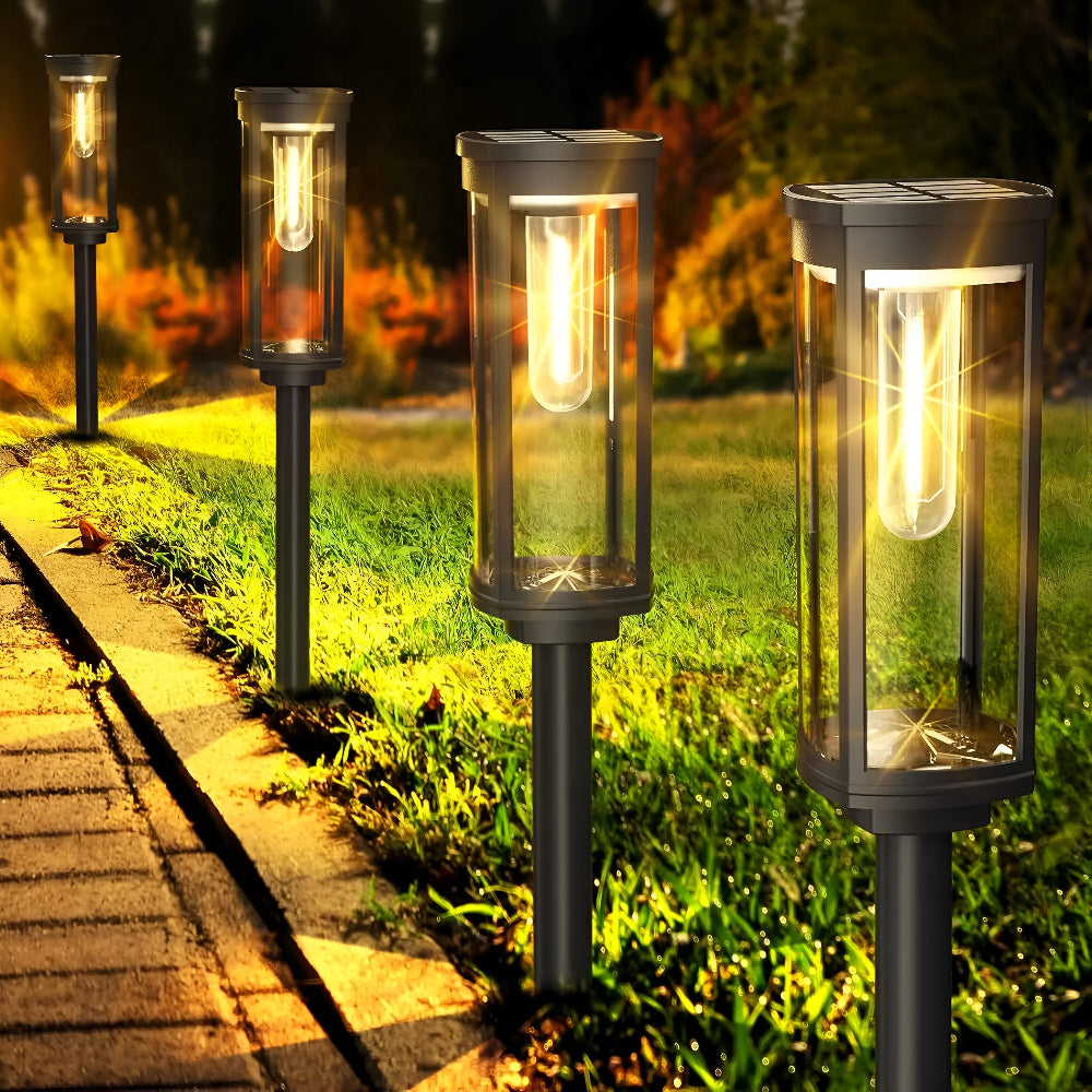 Lampy solarne ogrodowe LED wbijane IP65 do ogrodu i na taras