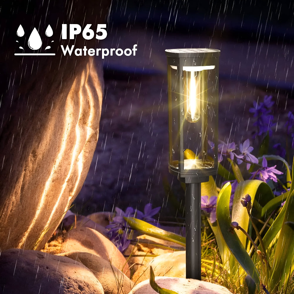 Lampy solarne ogrodowe LED wbijane IP65 do ogrodu i na taras