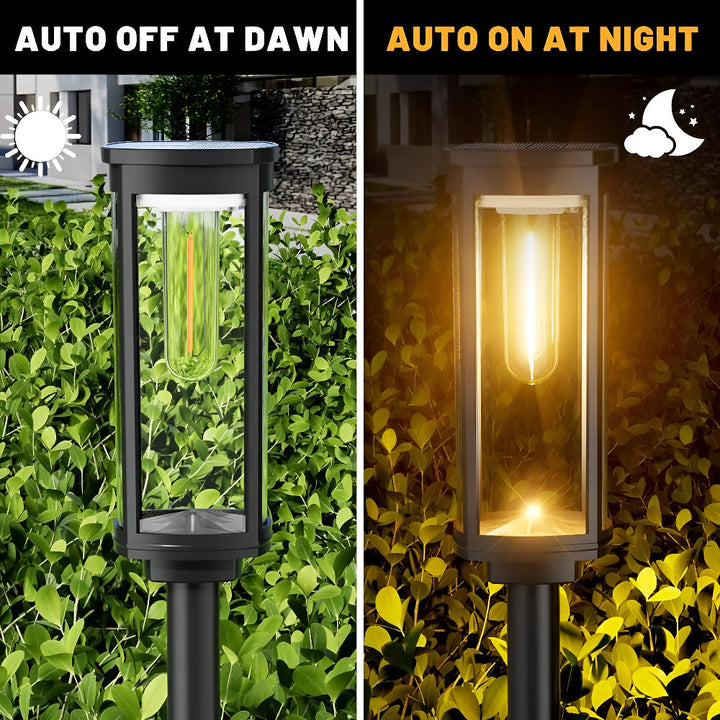 Lampy solarne ogrodowe LED wbijane IP65 do ogrodu i na taras