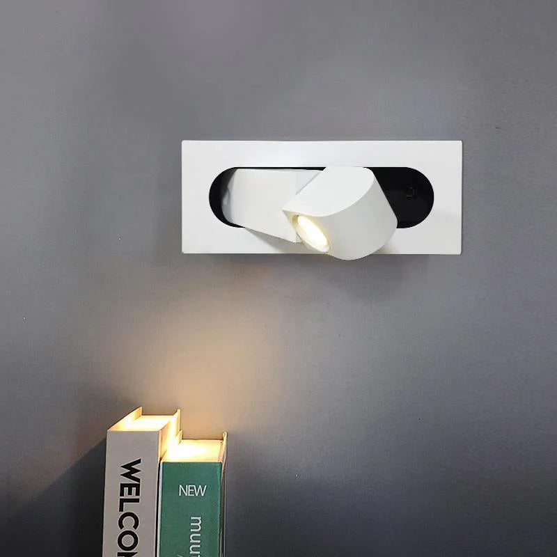 Regulowana lampa ścienna LED do czytania