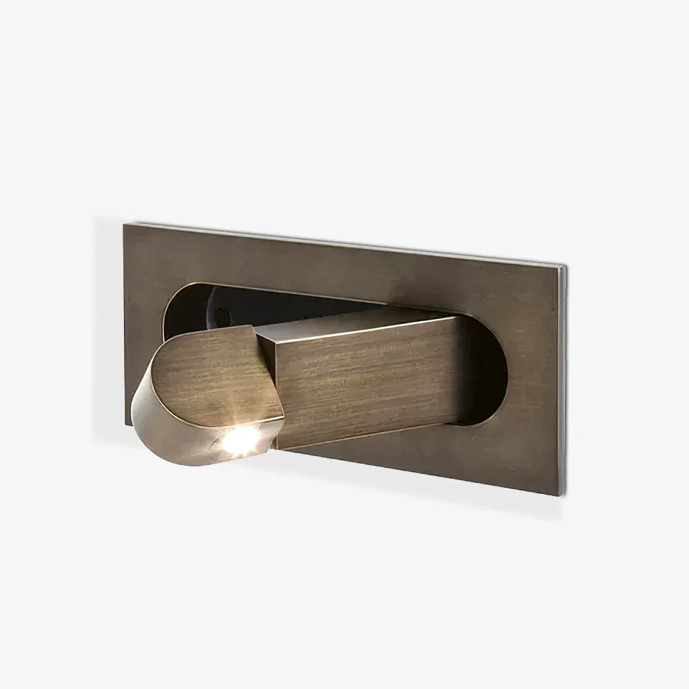 Regulowana lampa ścienna LED do czytania