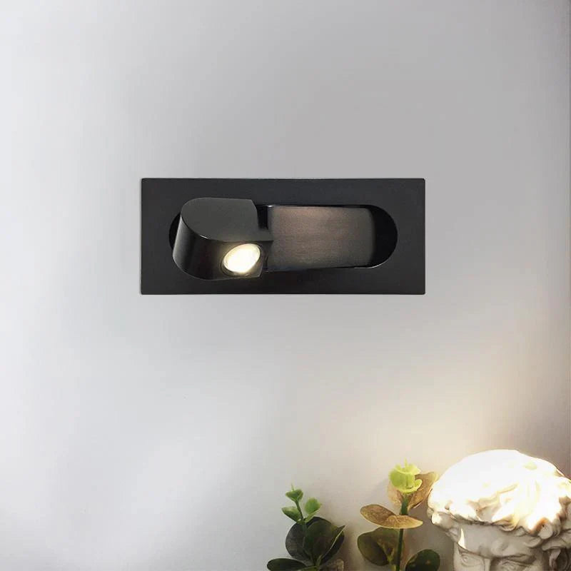 Regulowana lampa ścienna LED do czytania