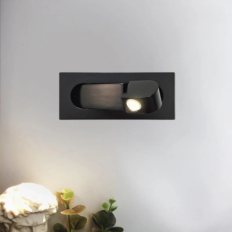Regulowana lampa ścienna LED do czytania