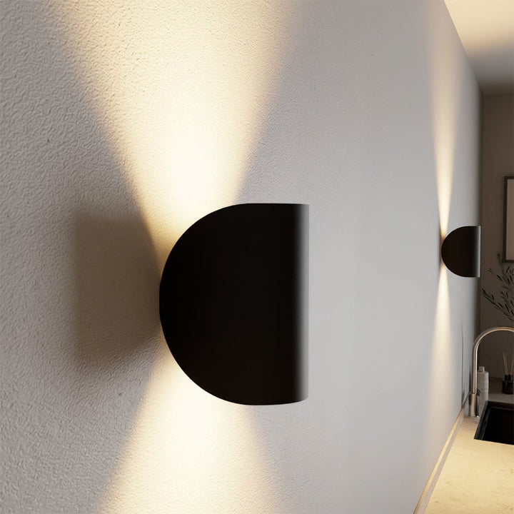 Kinkiet LED aluminiowy góra-dół do salonu i kuchni