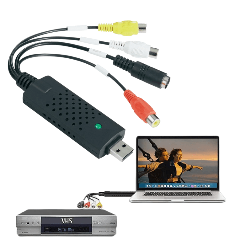 Adapter do digitalizacji kaset VHS na USB