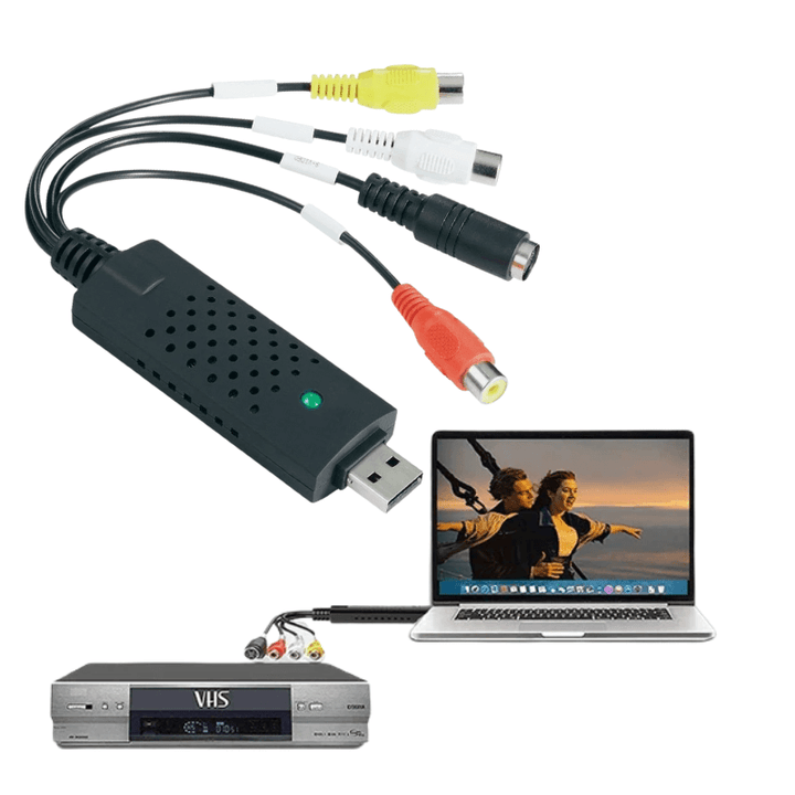 Adapter do digitalizacji kaset VHS na USB