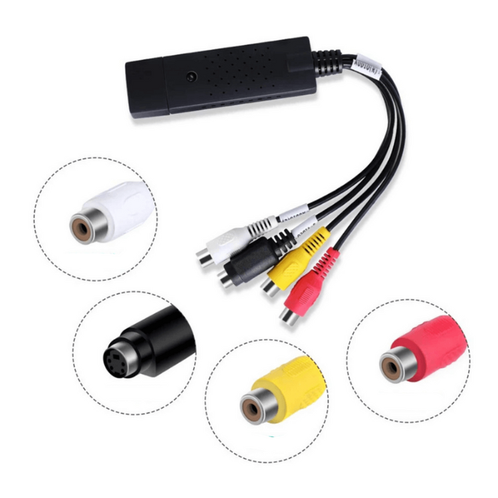 Adapter do digitalizacji kaset VHS na USB