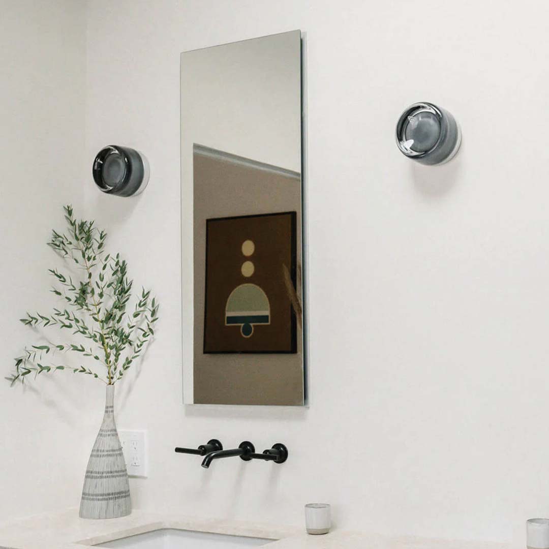 Kinkiet ścienny ceramiczny z ciepłym światłem do sypialni i przedpokoju