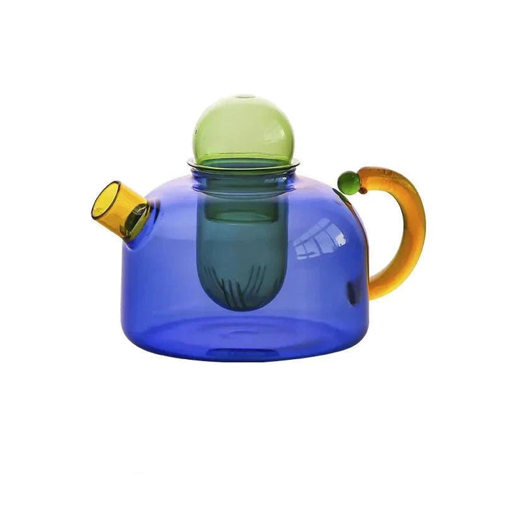 Czajnik szklany z zaparzaczem i filiżanką 400 ml
