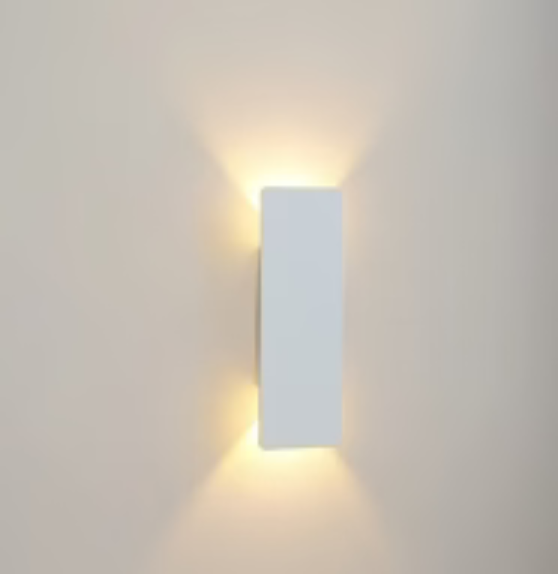 Zewnętrzna lampa ścienna LED z dwustronnym oświetleniem w górę i w d