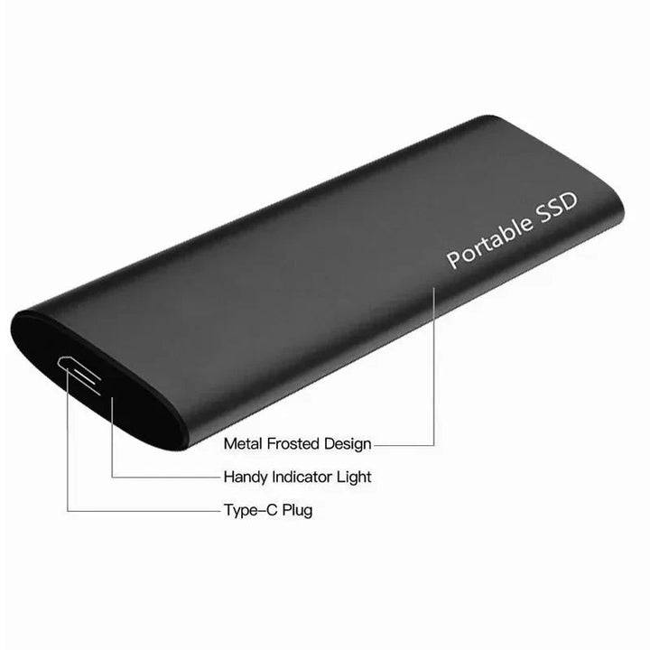 Dysk zewnętrzny przenośny 4TB USB-C do laptopa i PC