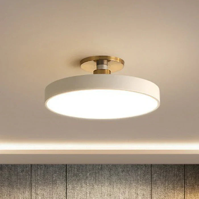 Lampa sufitowa LED plafon do sypialni i pokoju dziecięcego – okrągła, akryl