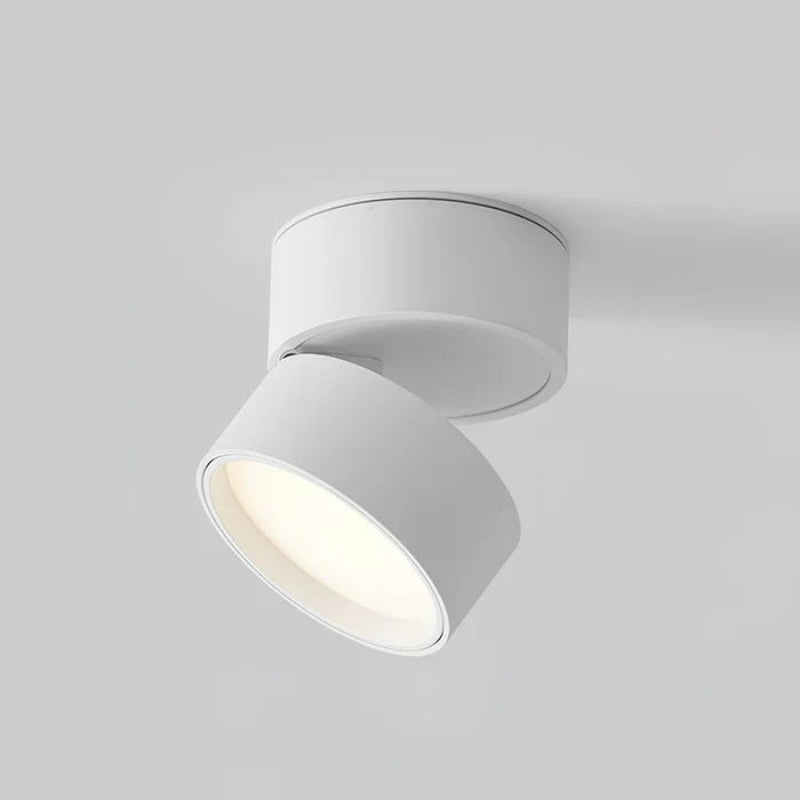Oprawa sufitowa LED montowana na powierzchni z głowicą obrotowo-uchylną