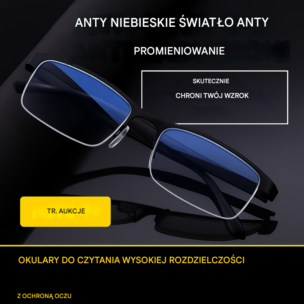 Okulary do czytania z soczewkami progresywnymi