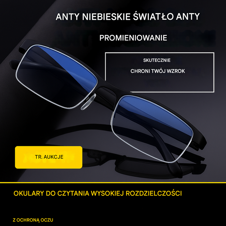 Okulary do czytania z soczewkami progresywnymi