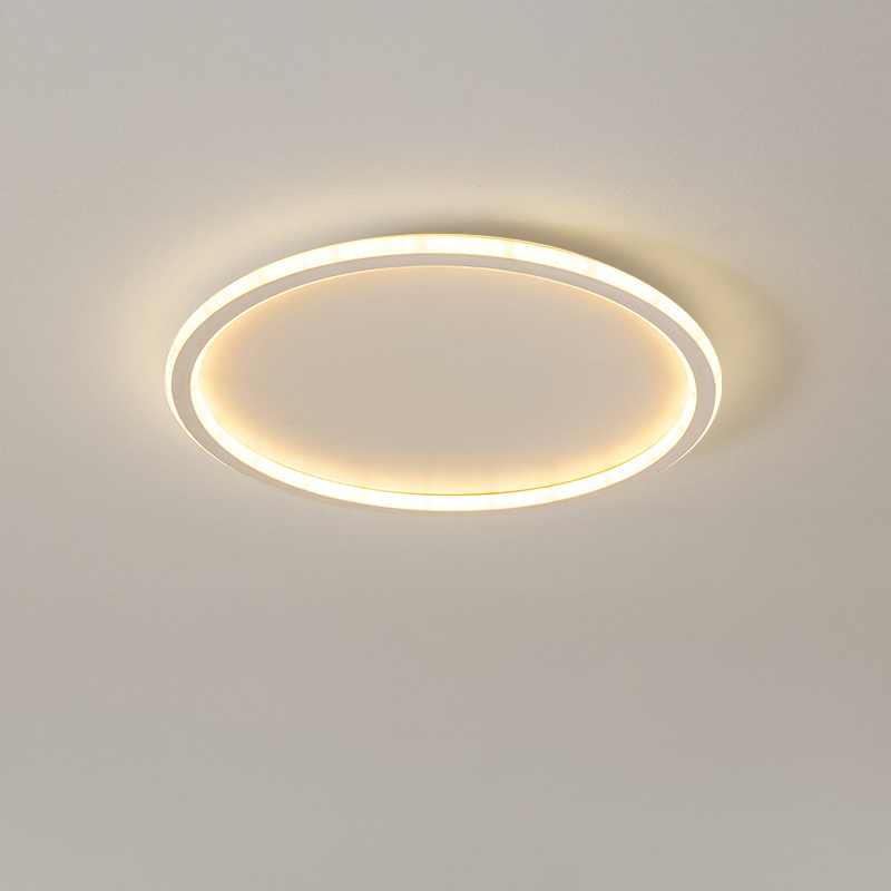 Lampa sufitowa LED okrągła ściemniana do salonu i sypialni